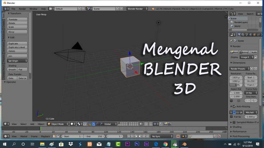 Mengenal Blender 3D